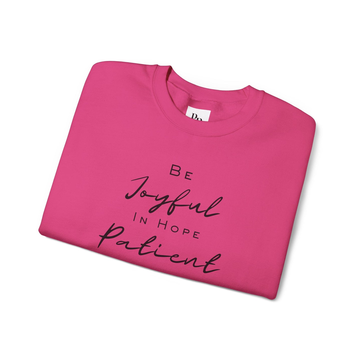 EXCLUSIVE Romans 12:12 Verse Crewneck