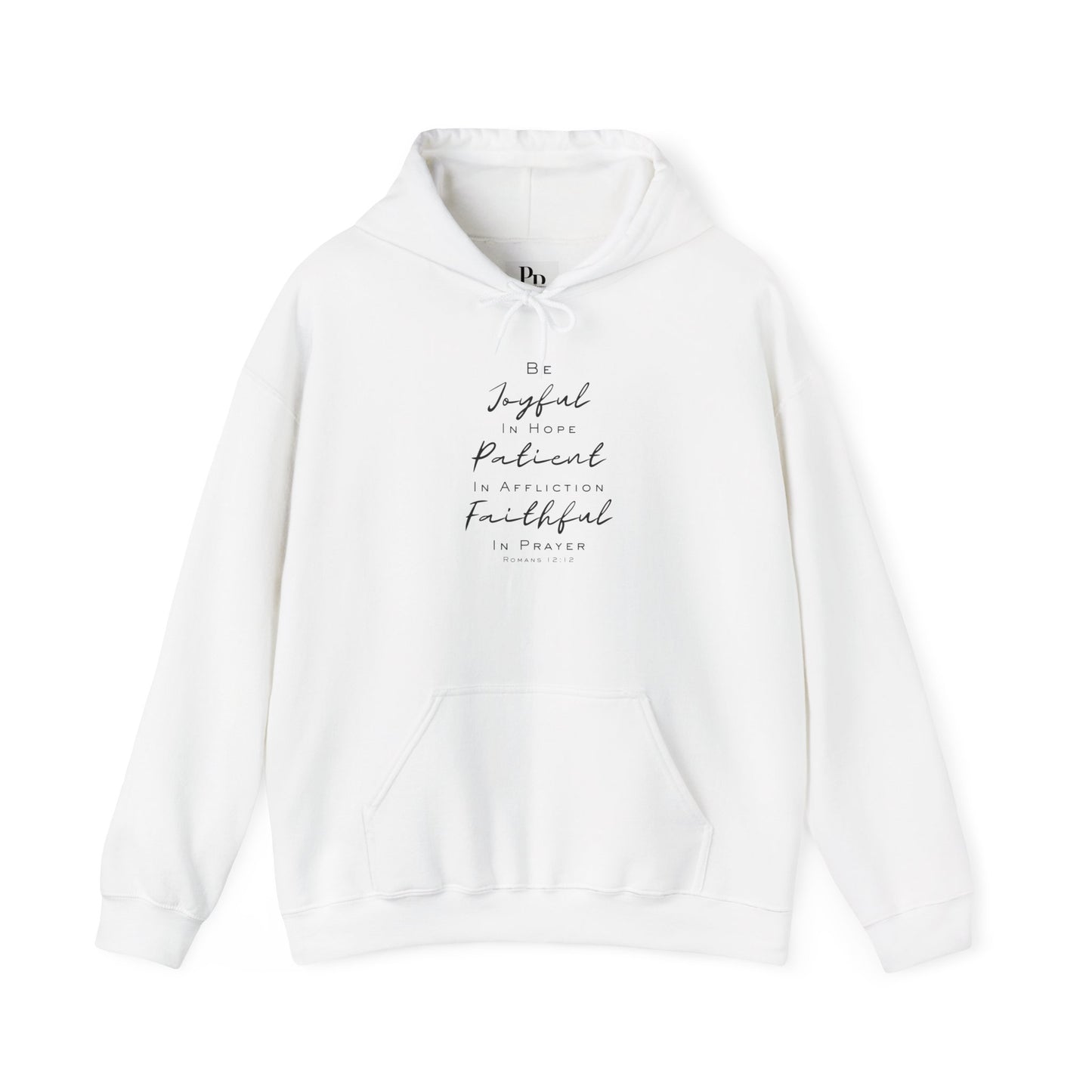 Romans 12:12 Midweight Hoodie