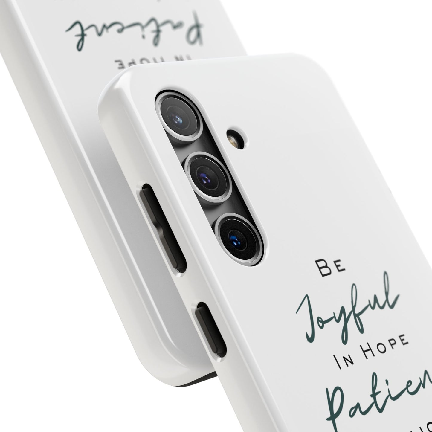 Romans 12:12 Phone Case