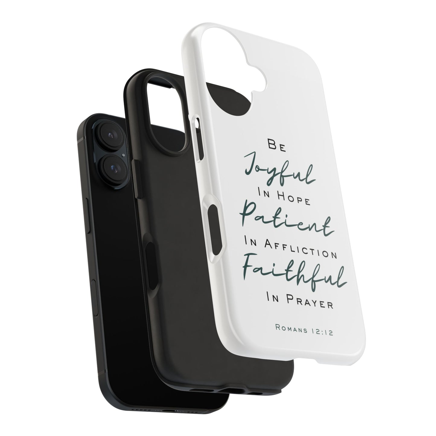 Romans 12:12 Phone Case