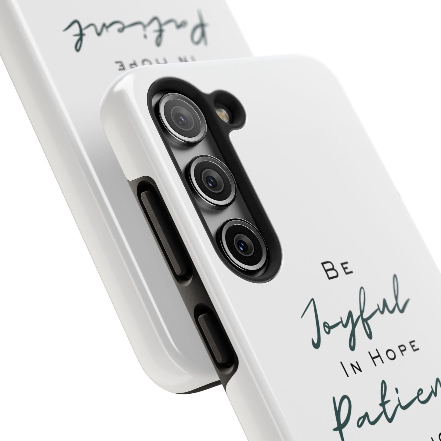 Romans 12:12 Phone Case