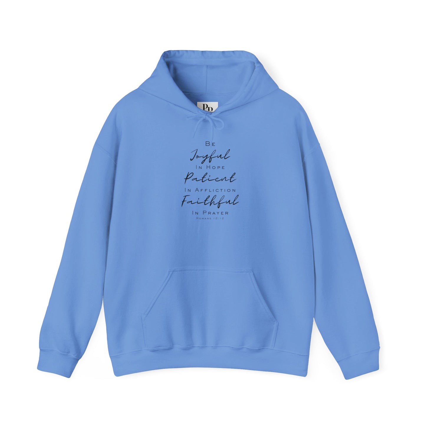 Romans 12:12 Midweight Hoodie